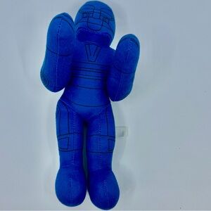 Rock Em Sock Em Robots Blue Plush Toy 10” Mattel